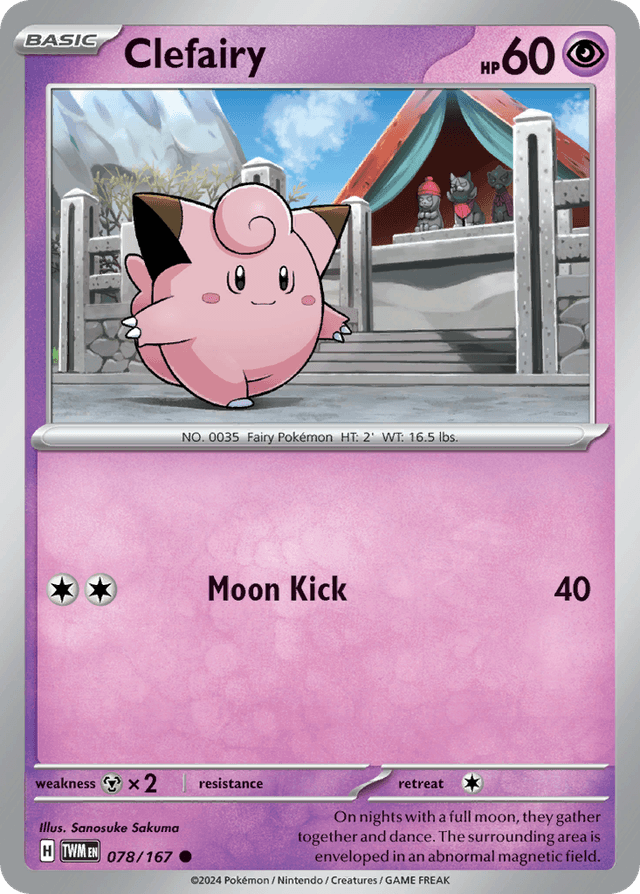 Clefairy SV6-78