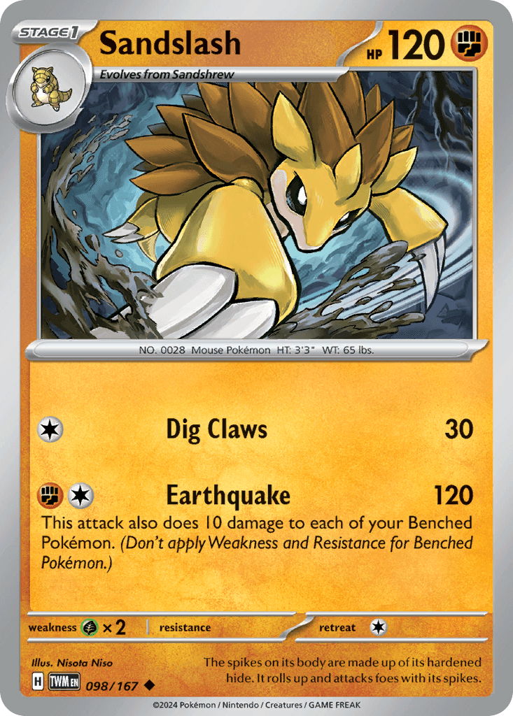 Sandslash SV6-98