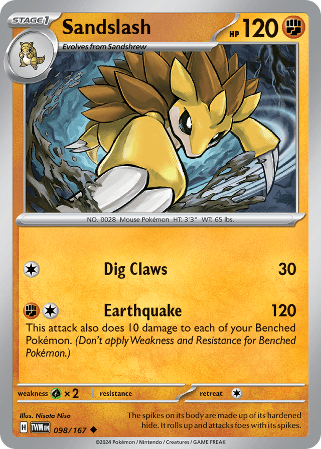 Sandslash SV6-98
