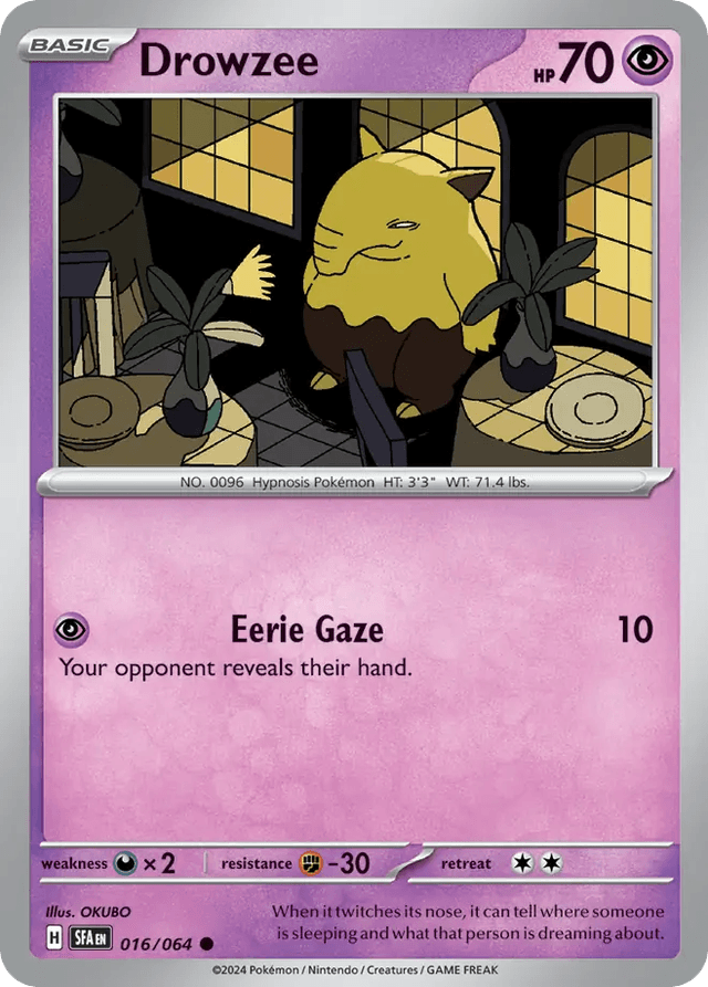 Drowzee SV6PT5-16