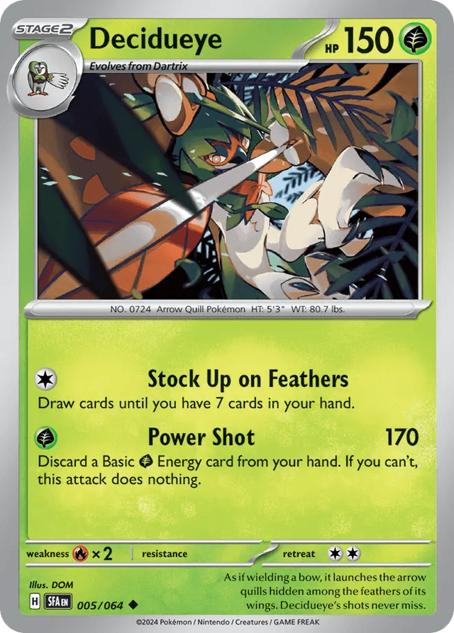 Decidueye SV6PT5-5