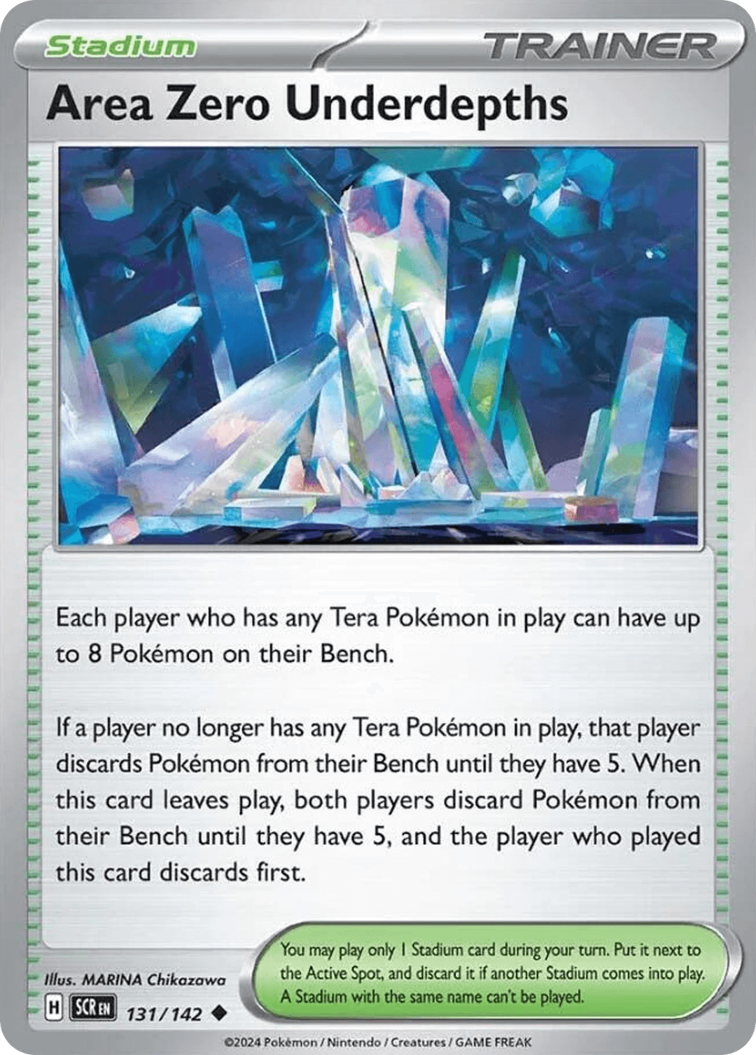 Area Zero Underdepths SV7-131