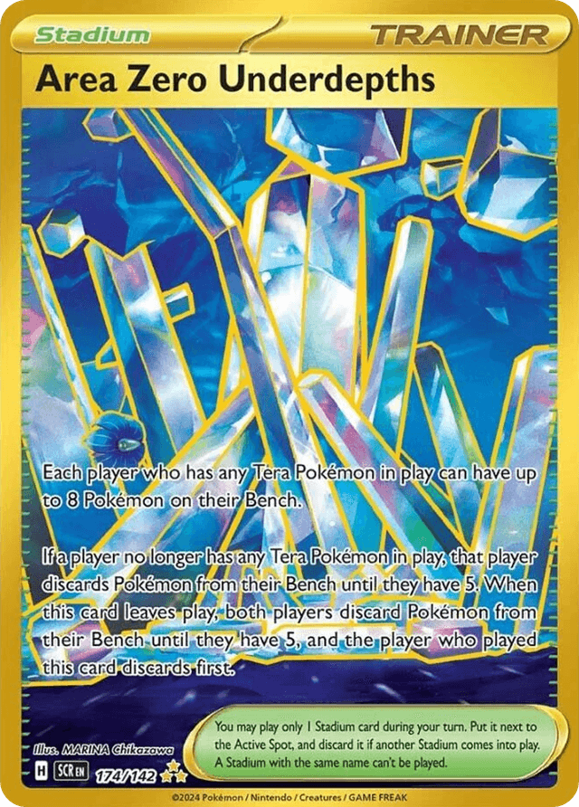Area Zero Underdepths SV7-174