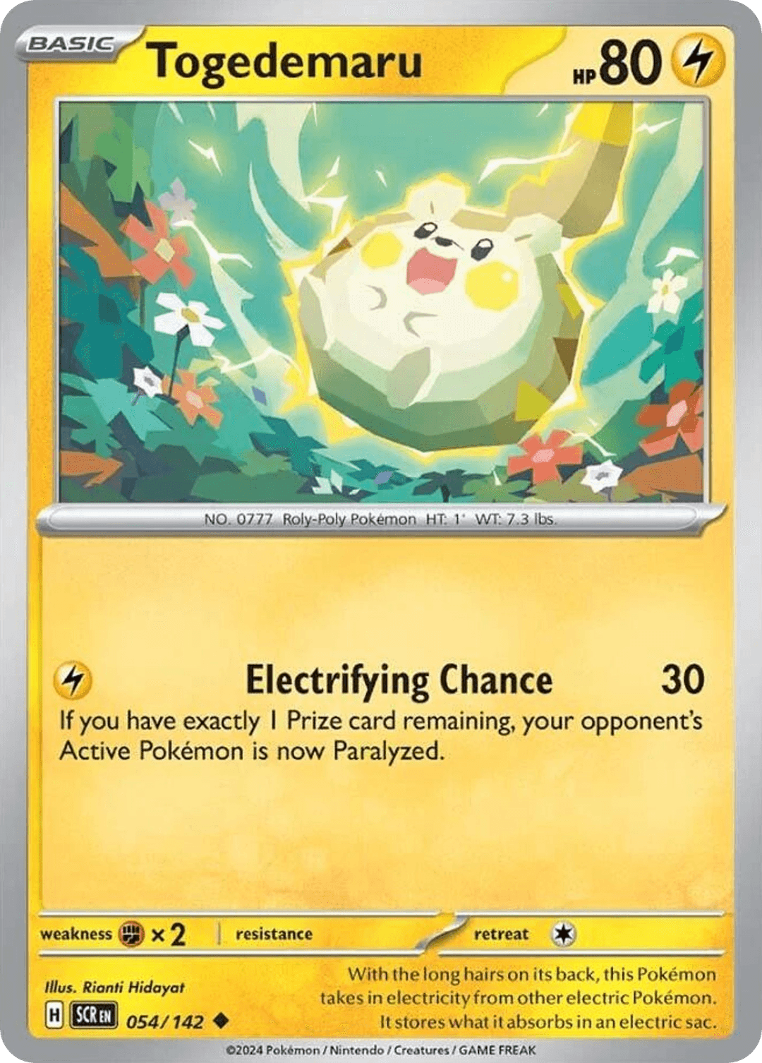 Togedemaru SV7-54