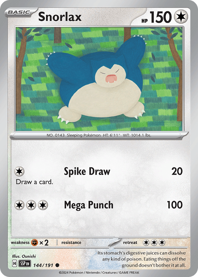 Snorlax SV8-144