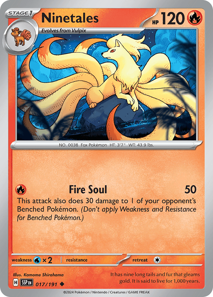 Ninetales SV8-17