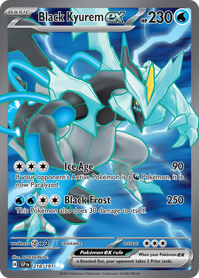 Black Kyurem ex SV8-218