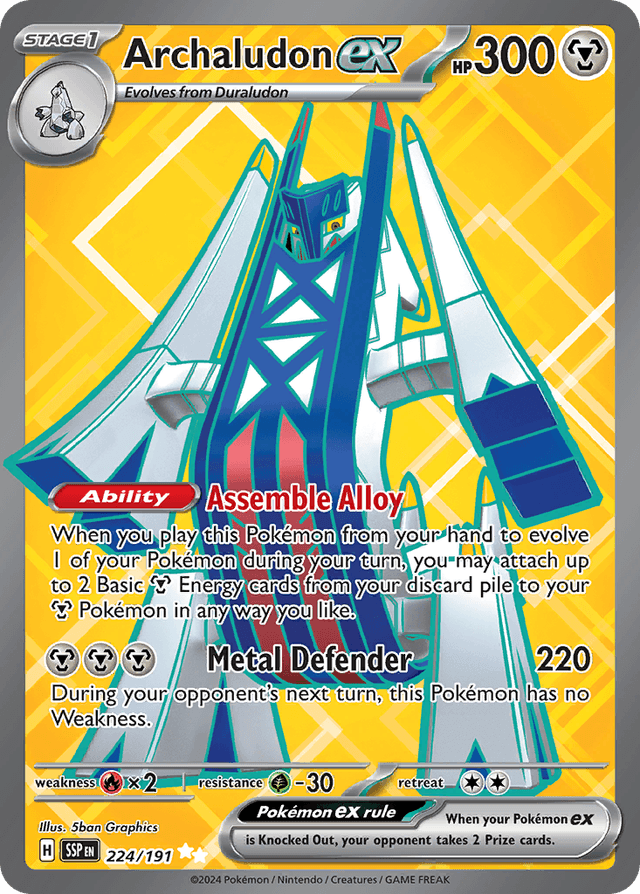 Archaludon ex SV8-224