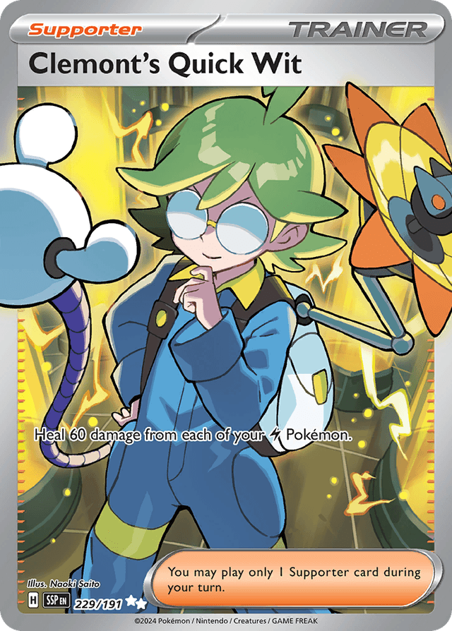 Clemont's Quick Wit SV8-229