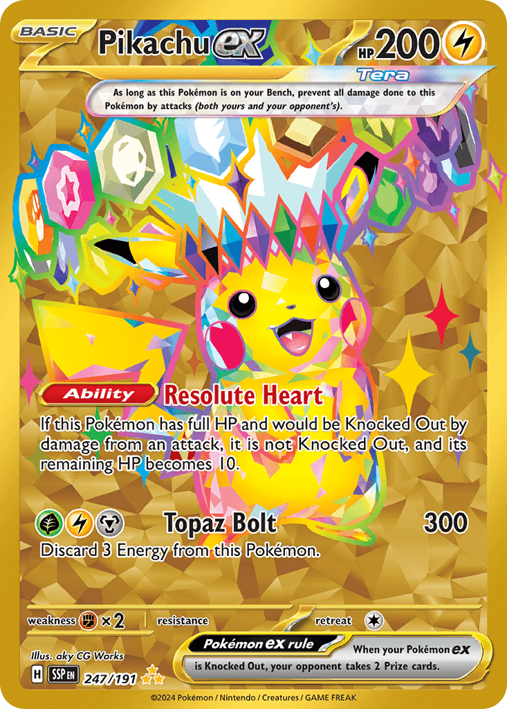 Pikachu ex SV8-247