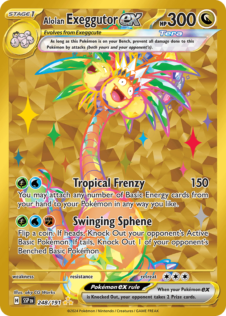 Alolan Exeggutor ex SV8-248