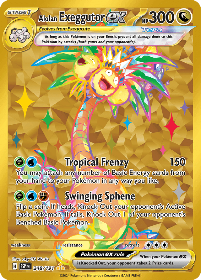 Alolan Exeggutor ex SV8-248