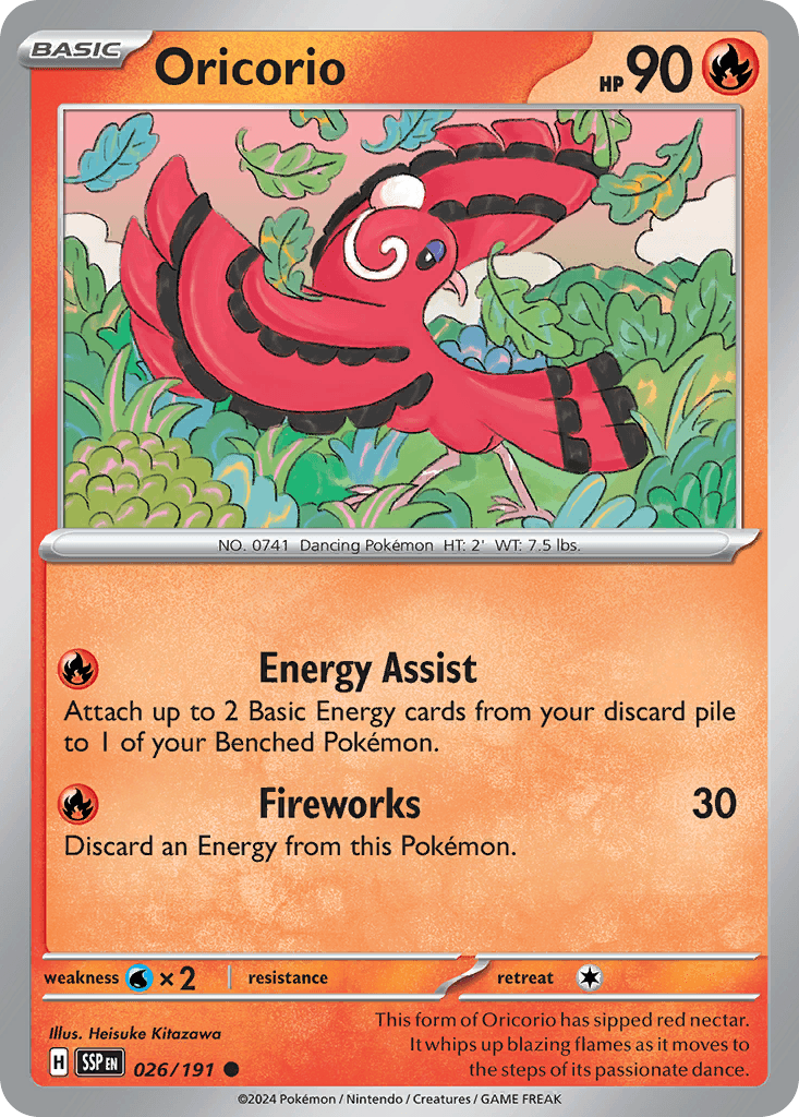 Oricorio SV8-26