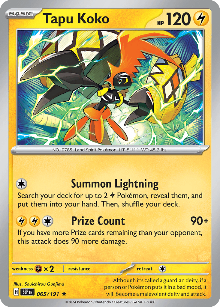 Tapu Koko SV8-65