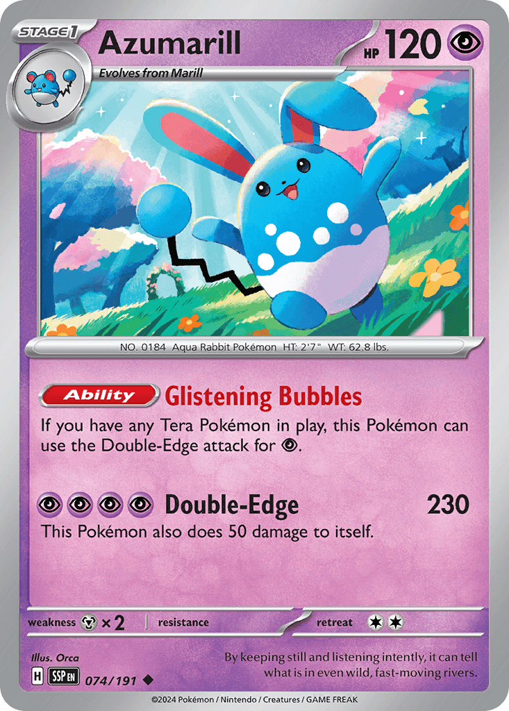 Azumarill SV8-74