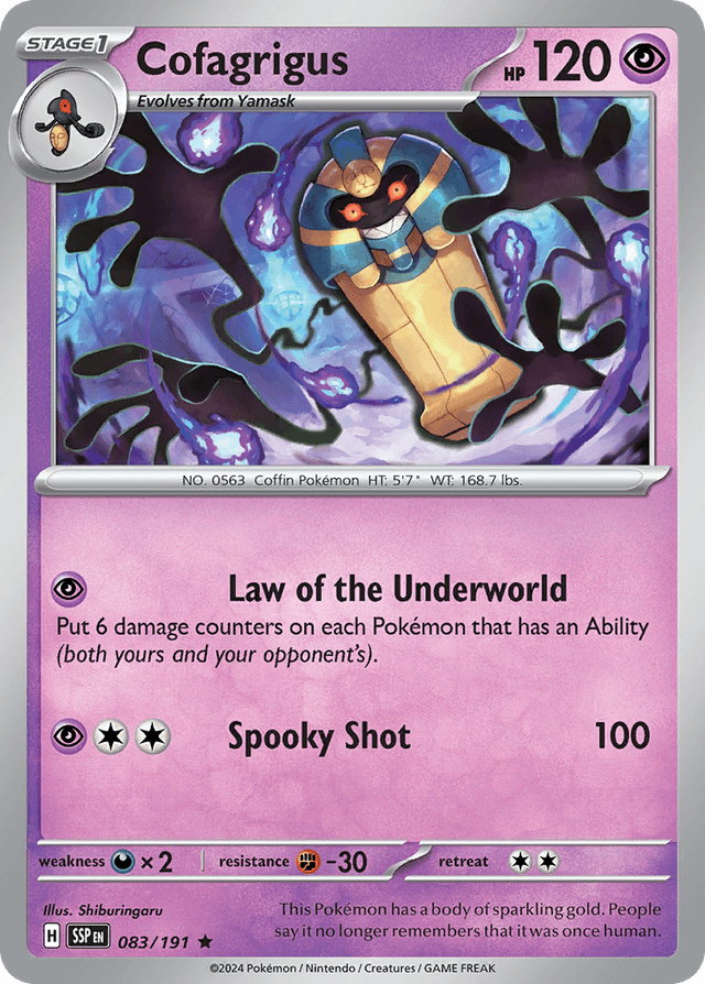 Cofagrigus SV8-83
