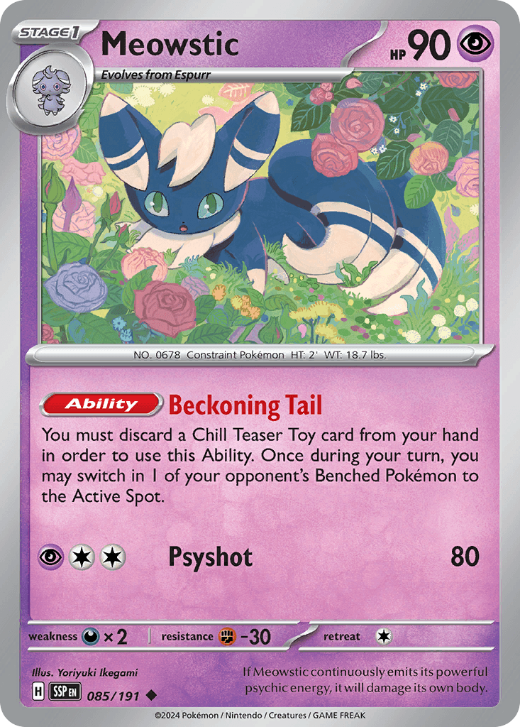 Meowstic SV8-85