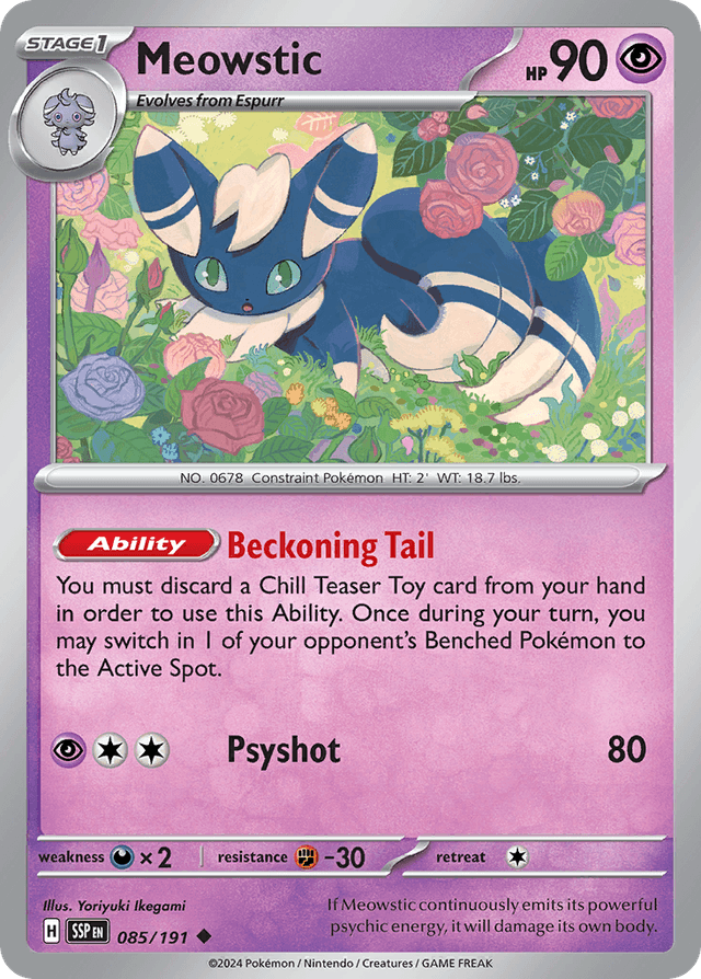 Meowstic SV8-85