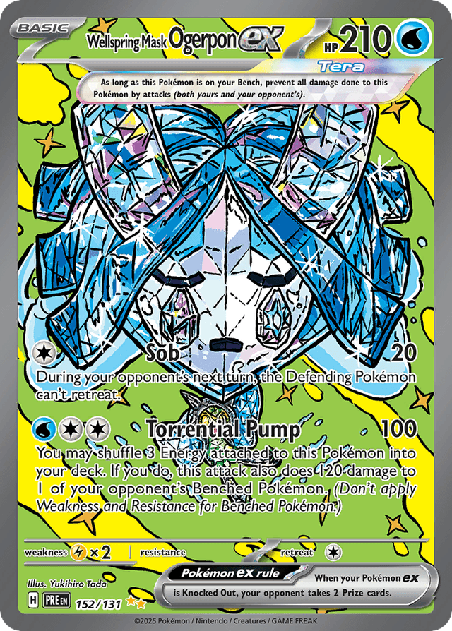 Wellspring Mask Ogerpon ex SV8PT5-152