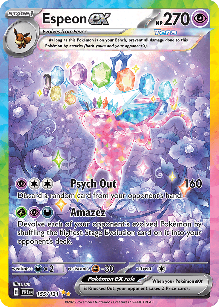 Espeon ex SV8PT5-155