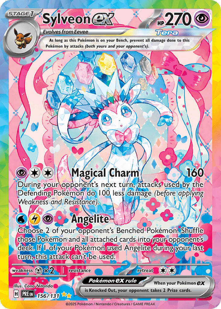 Sylveon ex SV8PT5-156