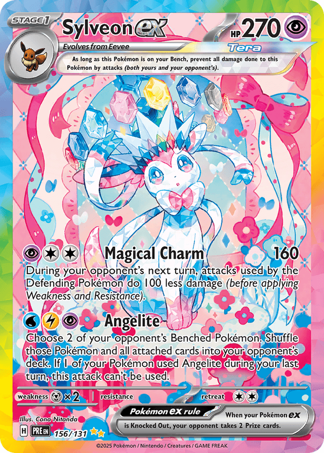 Sylveon ex SV8PT5-156