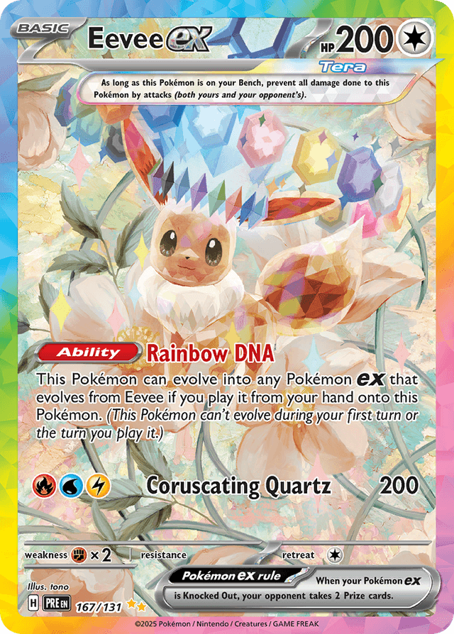 Eevee ex SV8PT5-167