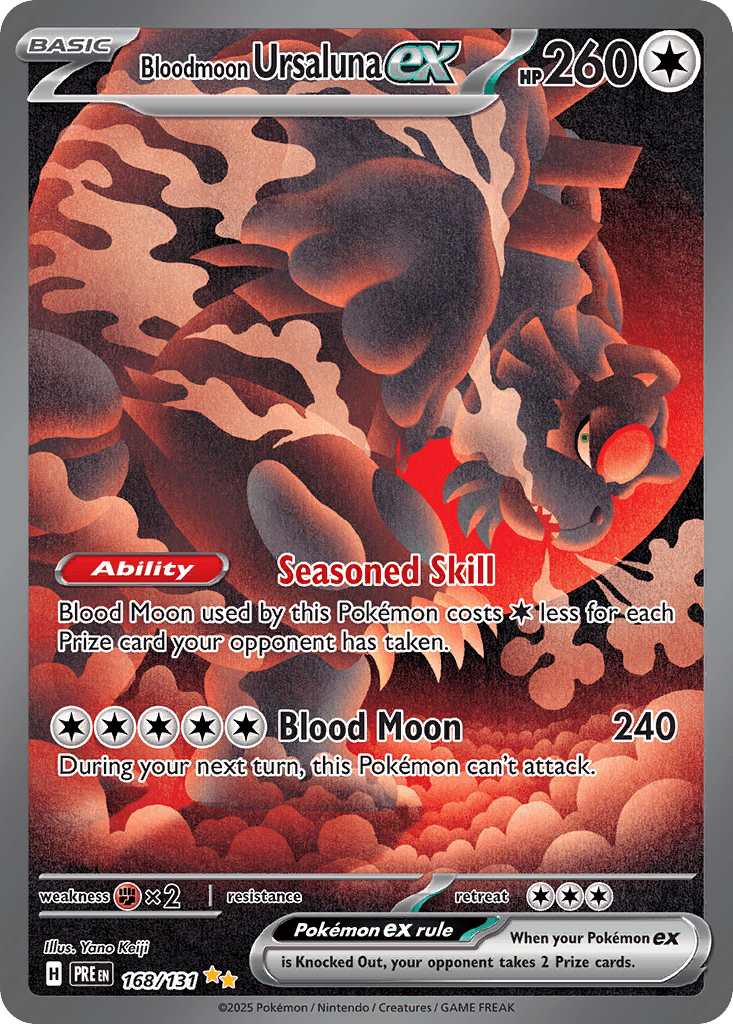 Bloodmoon Ursaluna ex SV8PT5-168