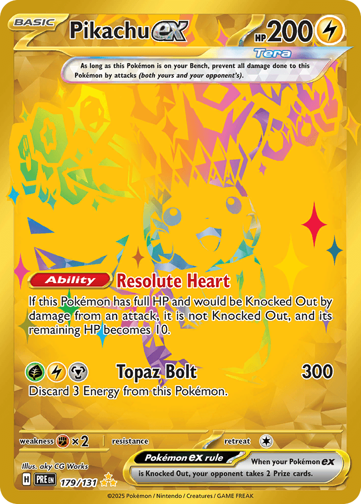 Pikachu ex SV8PT5-179