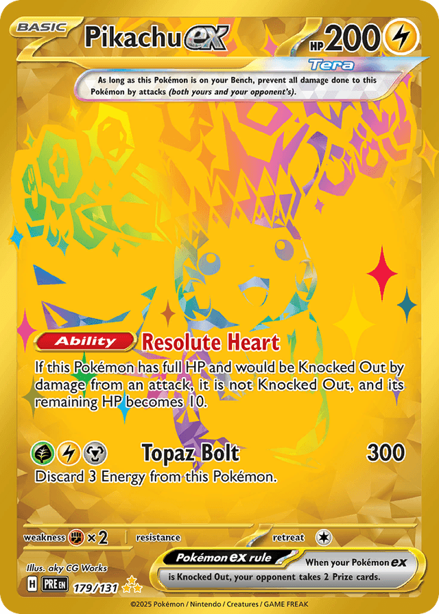 Pikachu ex SV8PT5-179