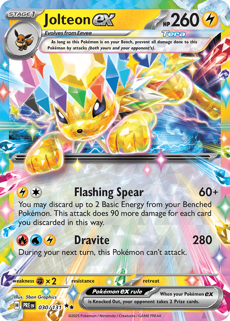 Jolteon ex SV8PT5-30
