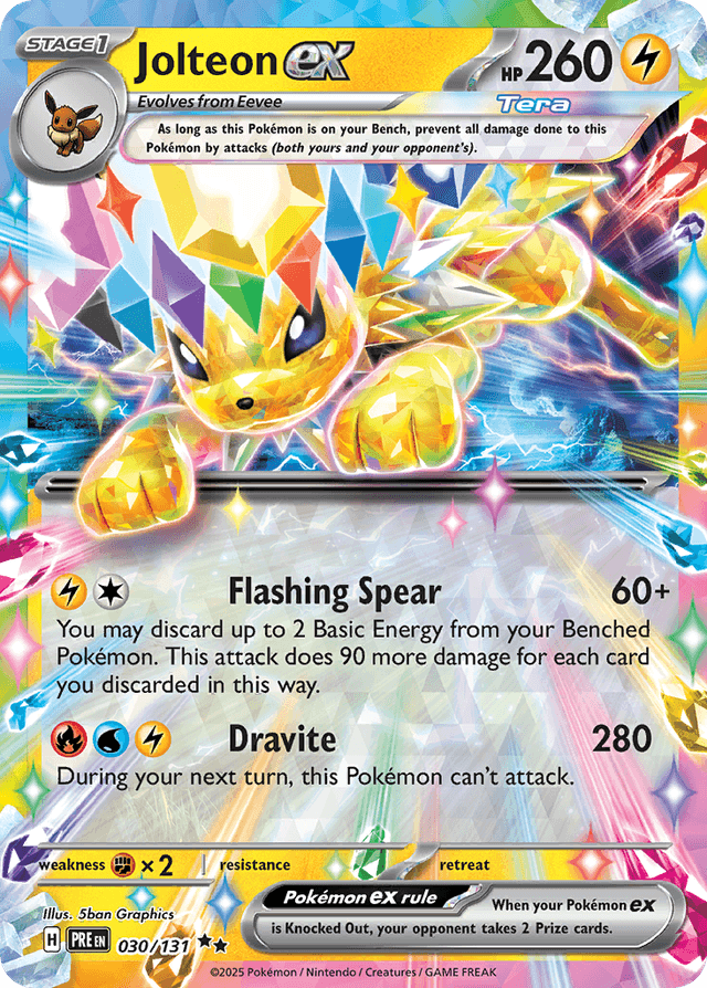 Jolteon ex SV8PT5-30