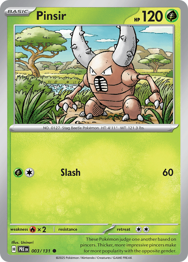 Pinsir SV8PT5-3