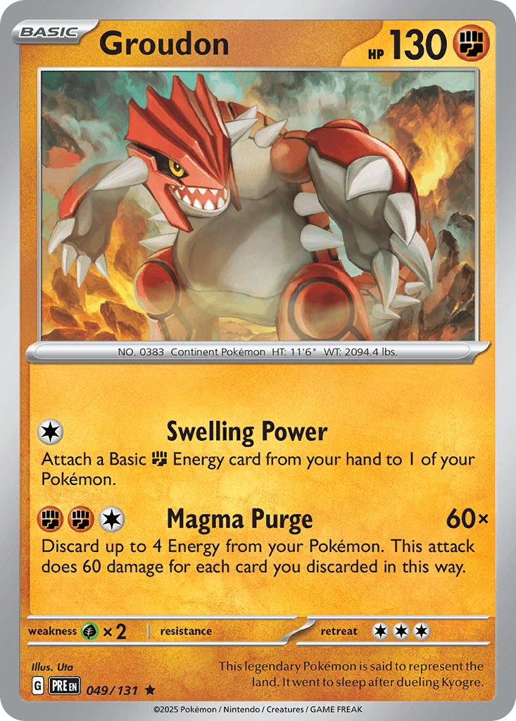 Groudon SV8PT5-49