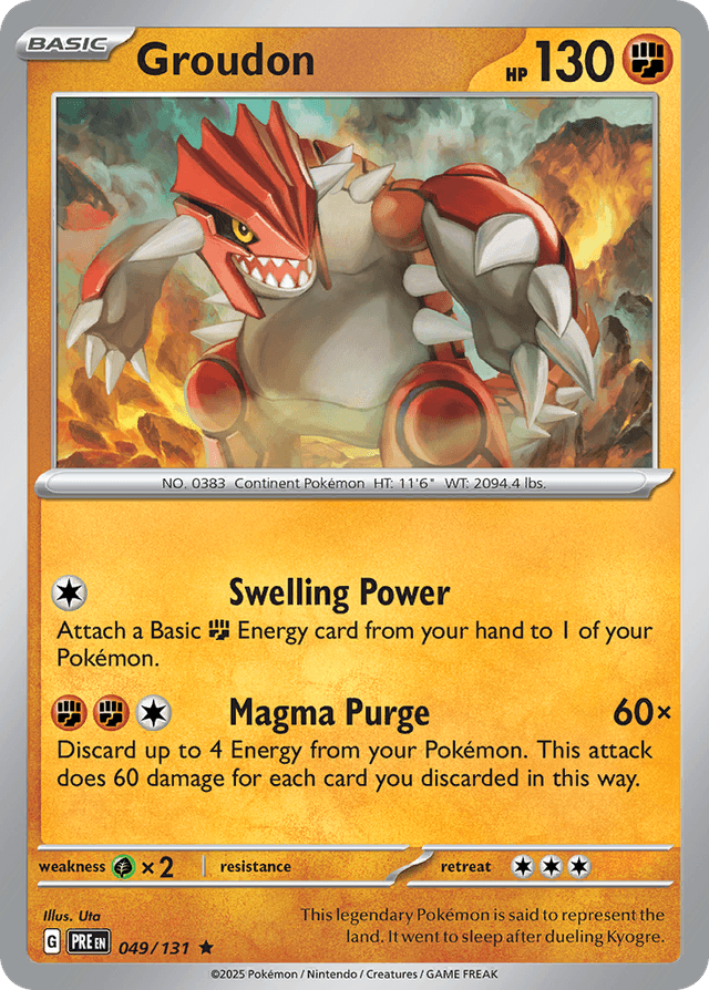 Groudon SV8PT5-49