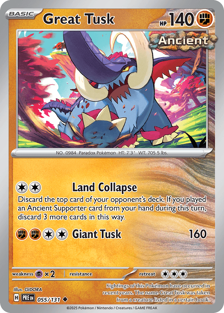 Great Tusk SV8PT5-55