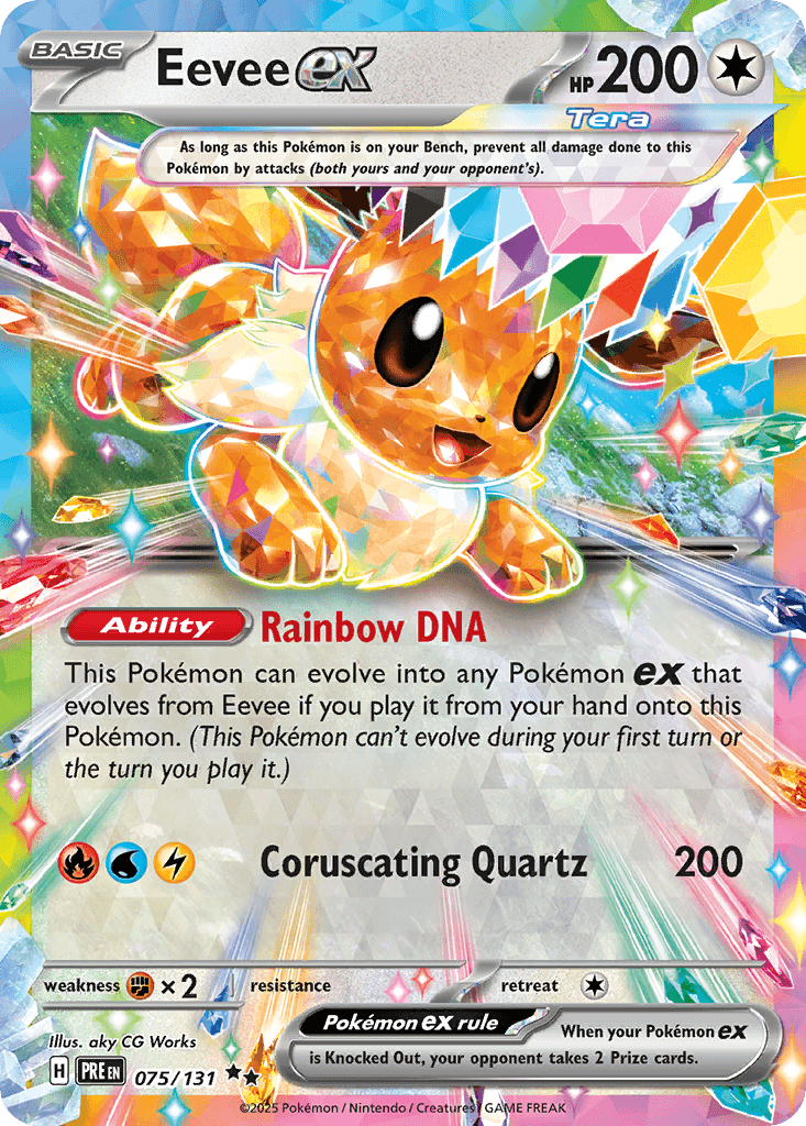 Eevee ex SV8PT5-75