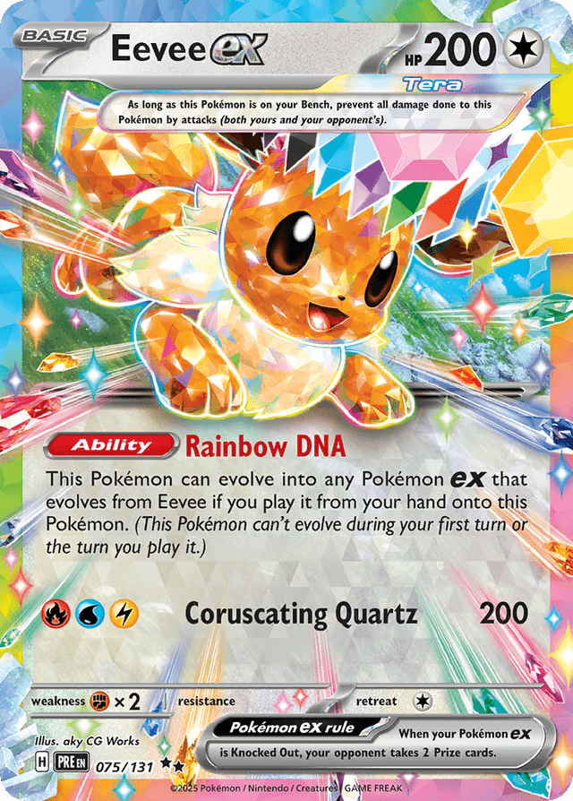 Eevee ex SV8PT5-75