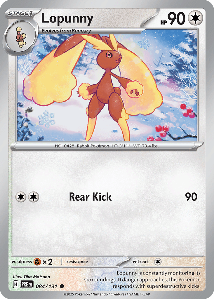Lopunny SV8PT5-84