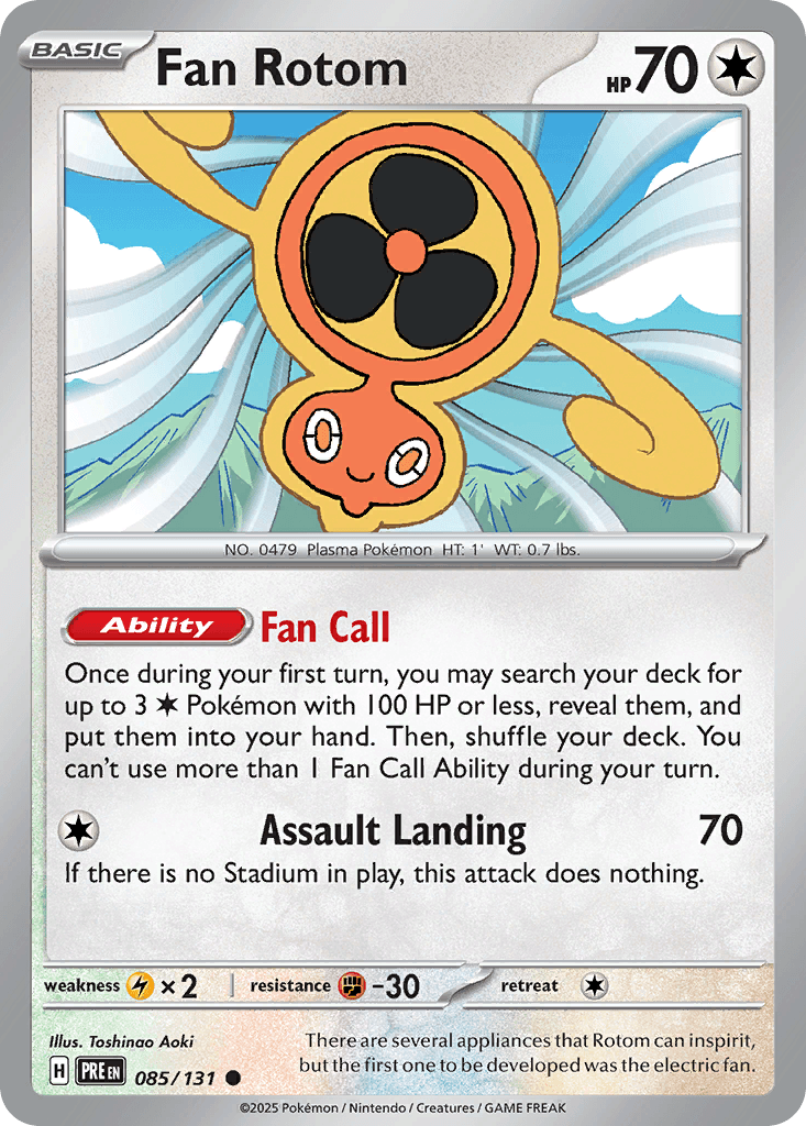 Fan Rotom SV8PT5-85