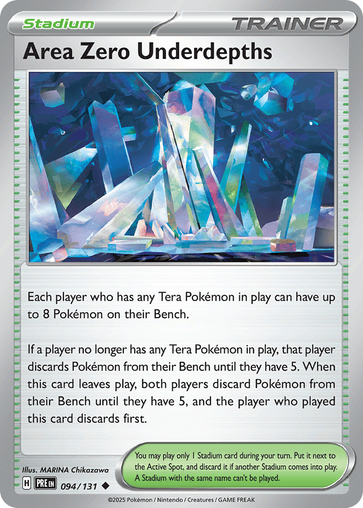 Area Zero Underdepths SV8PT5-94