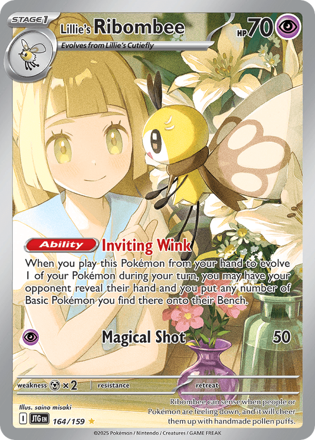 Lillie's Ribombee SV9-164