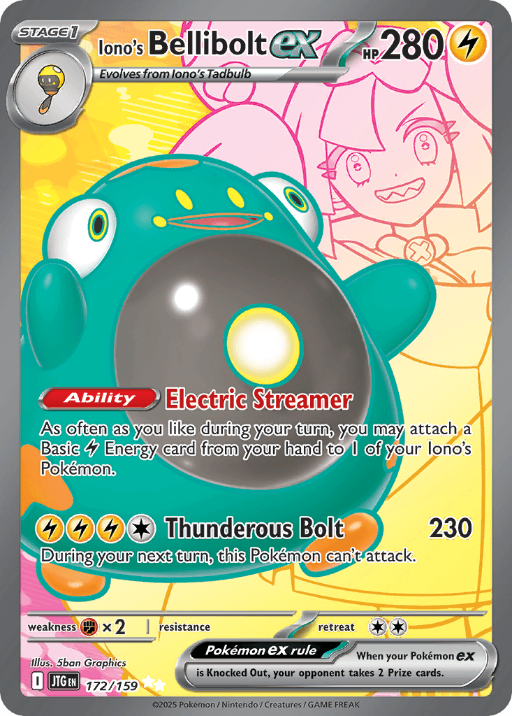 Iono's Bellibolt ex SV9-172