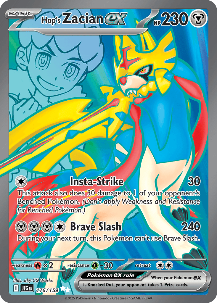 Hop's Zacian ex SV9-176