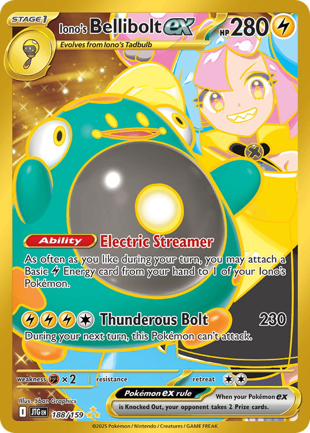 Iono's Bellibolt ex SV9-188