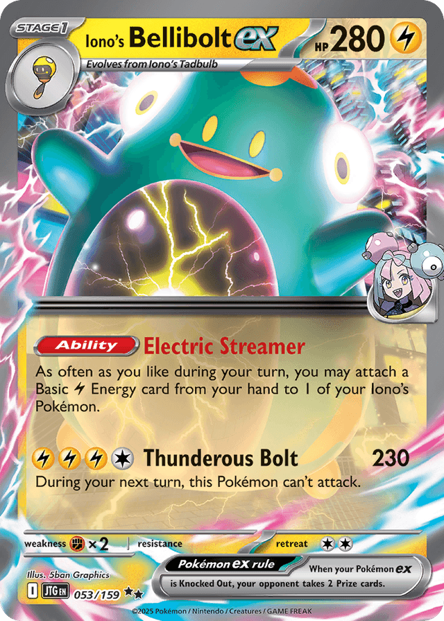 Iono's Bellibolt ex SV9-53