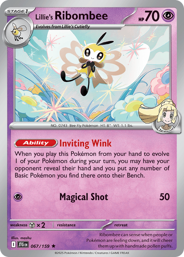 Lillie's Ribombee SV9-67