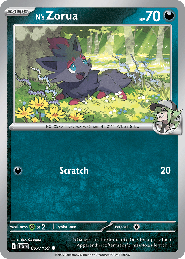 N's Zorua SV9-97
