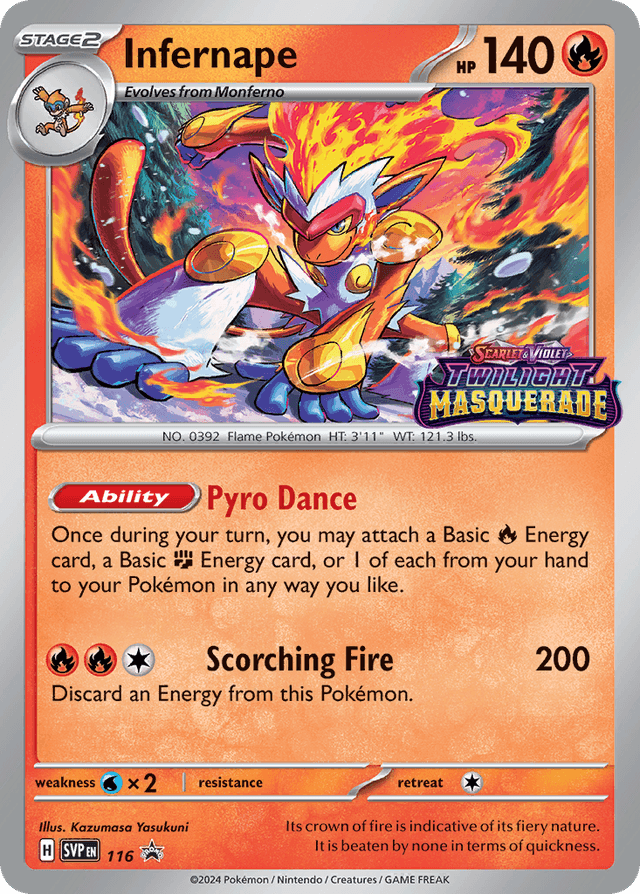 Infernape SVP-116