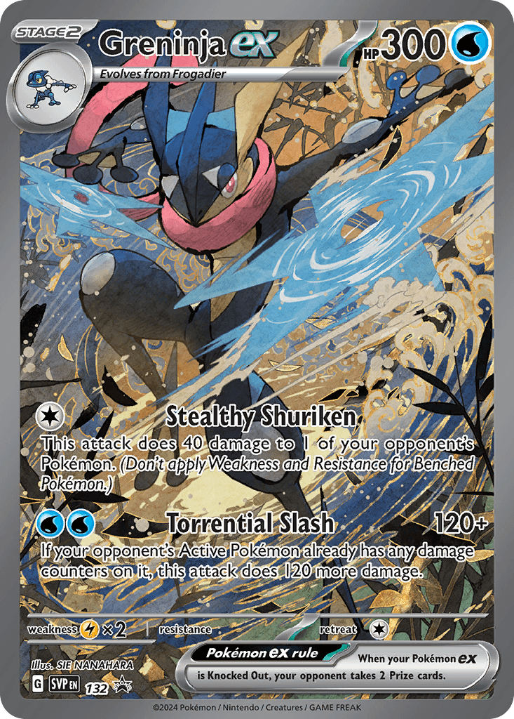 Greninja ex SVP-132
